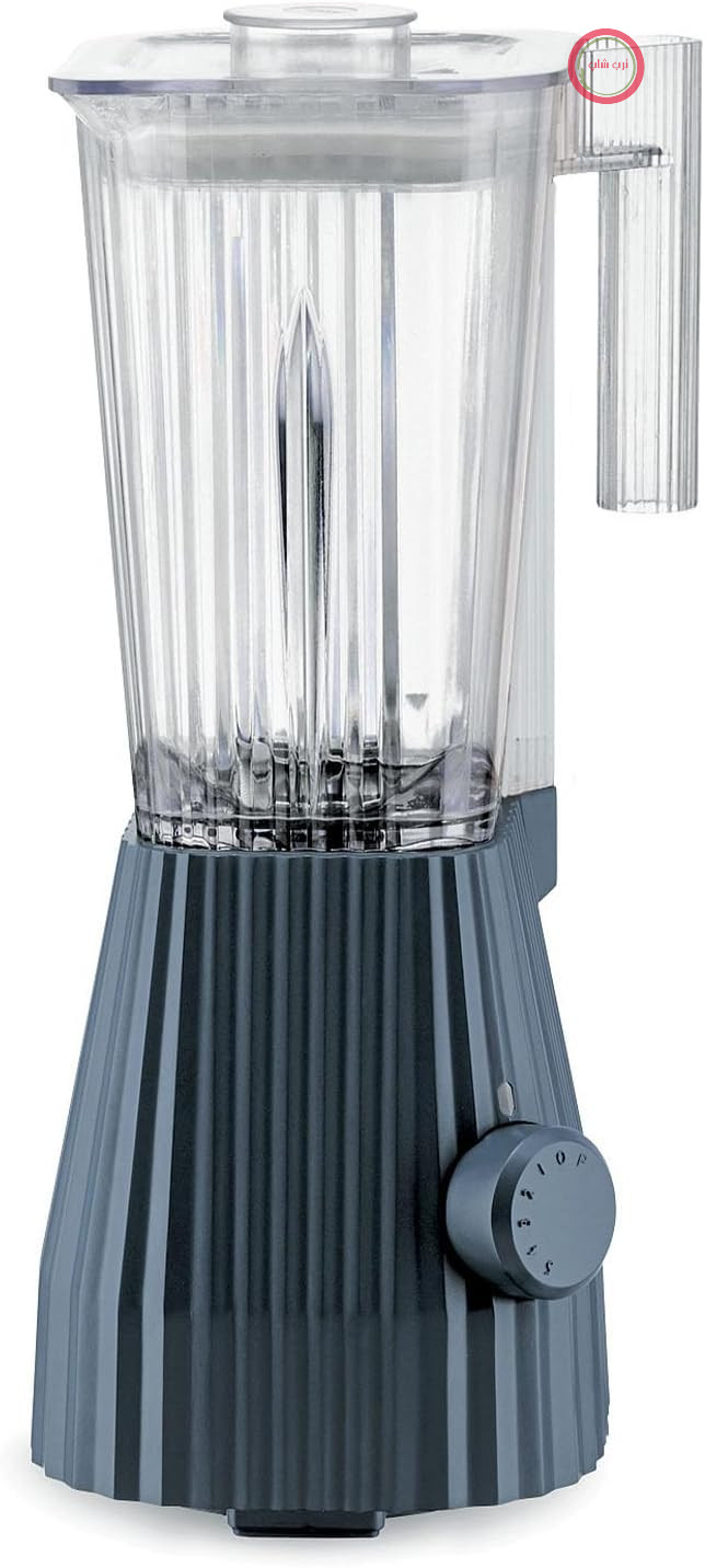 همزن ایستاده Alessi Plissé MDL09 G با پارچ چند طبقه، رزین ترموپلاستیک، دوشاخه اروپایی، 700 وات، 1.5 لیتر، خاکستری