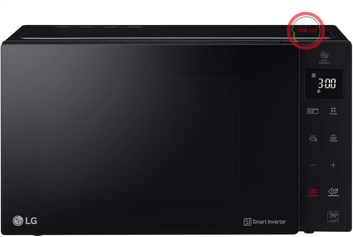 مایکروویو ال‌جی الکترونیکس MH 6535 GIS با گریل / 1000 وات / 25 لیتر / نمایشگر دیجیتال / مشکی