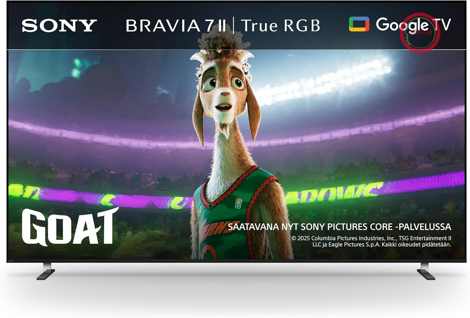 تلویزیون سونی BRAVIA 7 II True RGB، ۹۸ اینچ، تلویزیون هوشمند ۴K (گوگل تی‌وی)، RGB LED، پردازنده XR با فناوری هوش مصنوعی، تلویزیون ۱۲۰ هرتز با Dolby Vision/Atmos، سازگار با PS5، مدل ۲۰۲۶ - مشکی