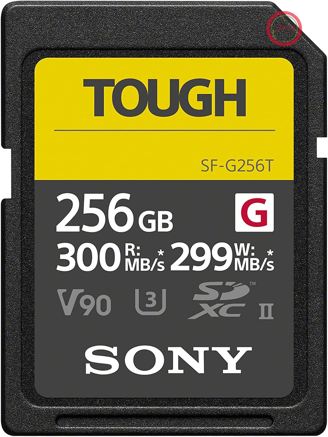 کارت حافظه سونی SDXC UHS-II با ظرفیت ۲۵۶ گیگابایت، سری Tough، مدل SFG256T