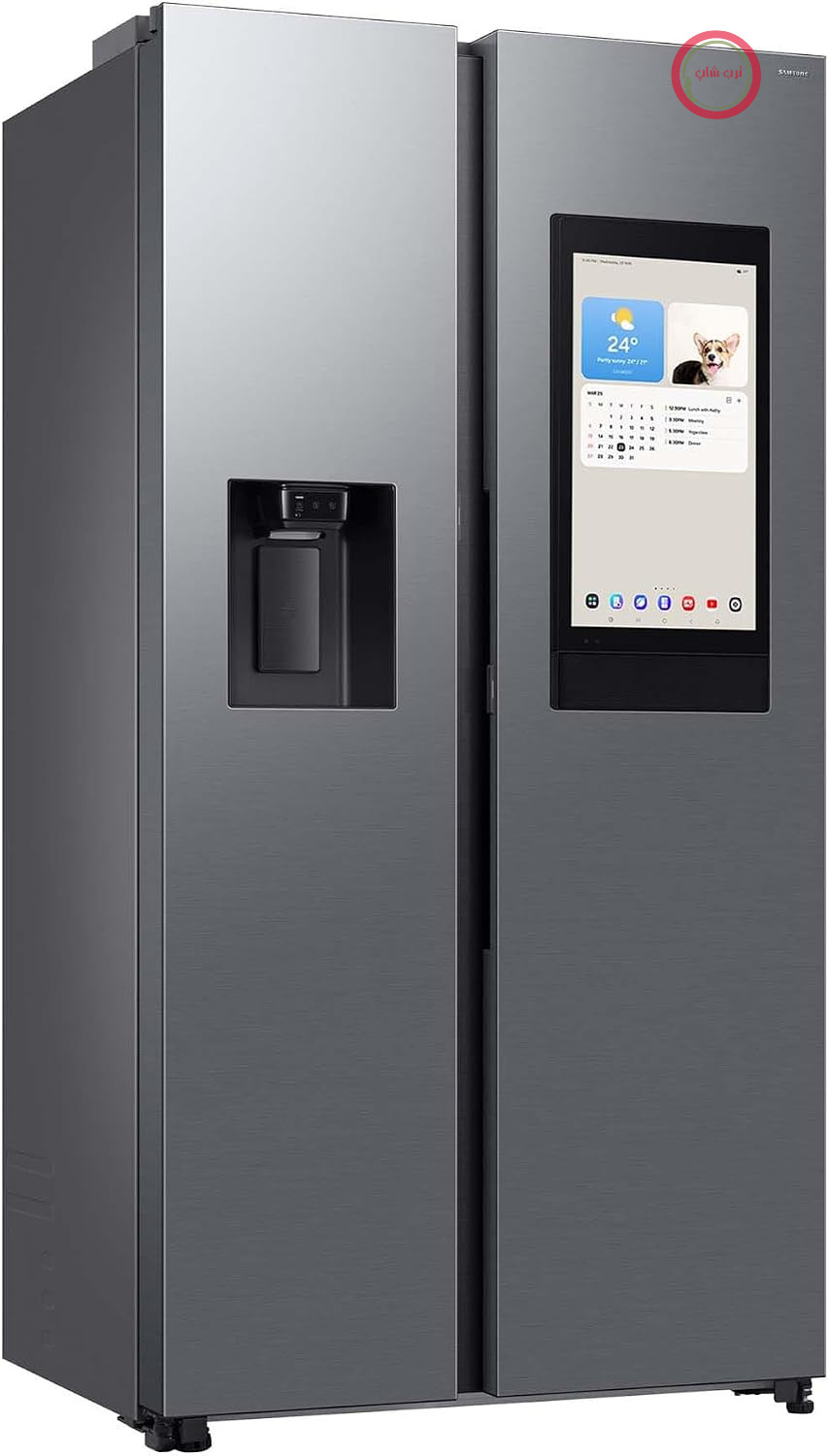 یخچال فریزر ساید بای ساید سامسونگ Samsung مدل RS90F67BETEF، ۱۷۸ سانتی‌متر، ۶۱۴ لیتر
