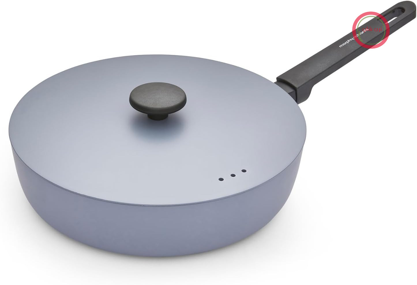 ماهیتابه مورفی ریچاردز انگلستان Morphy Richards مدل 852503، جنس آلومینیوم فورج شده، 28 سانتی‌متر، روکش سرامیکی نچسب، دسته‌های نرم، مناسب برای فر تا دمای 180 درجه سانتی‌گراد، مناسب برای انواع اجاق گاز، رنگ خاکستری
