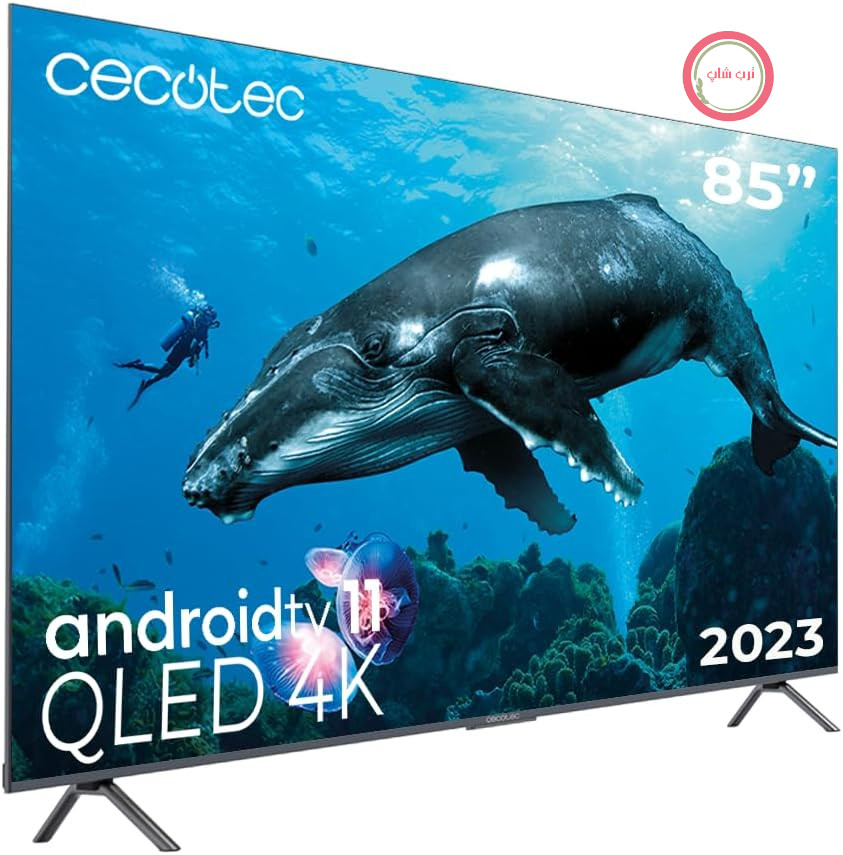 تلویزیون کیو ال ای دی 85 اینچ سکوتک اسپانیا Cecotec QLED سری V3+ مدل VQU30085+ بلوتوث 120 هرتز