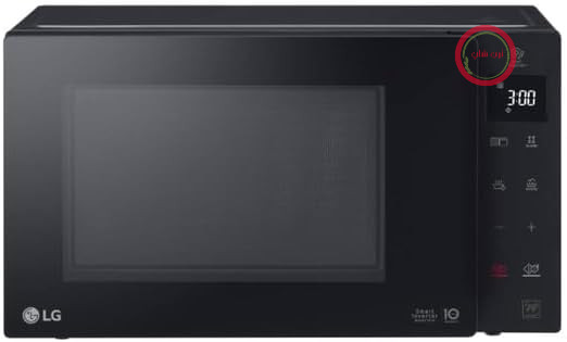 مایکروویو ال جی مدل MH6535GIB مشکی 1000 وات