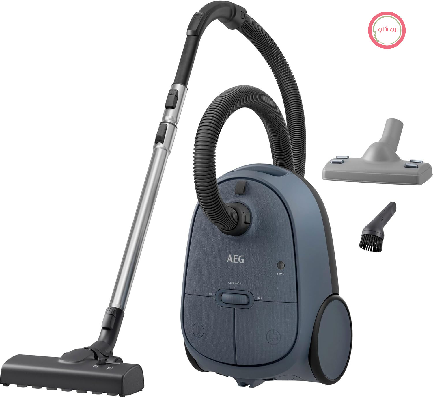 جاروبرقی کیسه‌ای آاگ آلمان AEG CLEAN 6000 مدل AB61C2DBS آبی ۸۵۰ وات