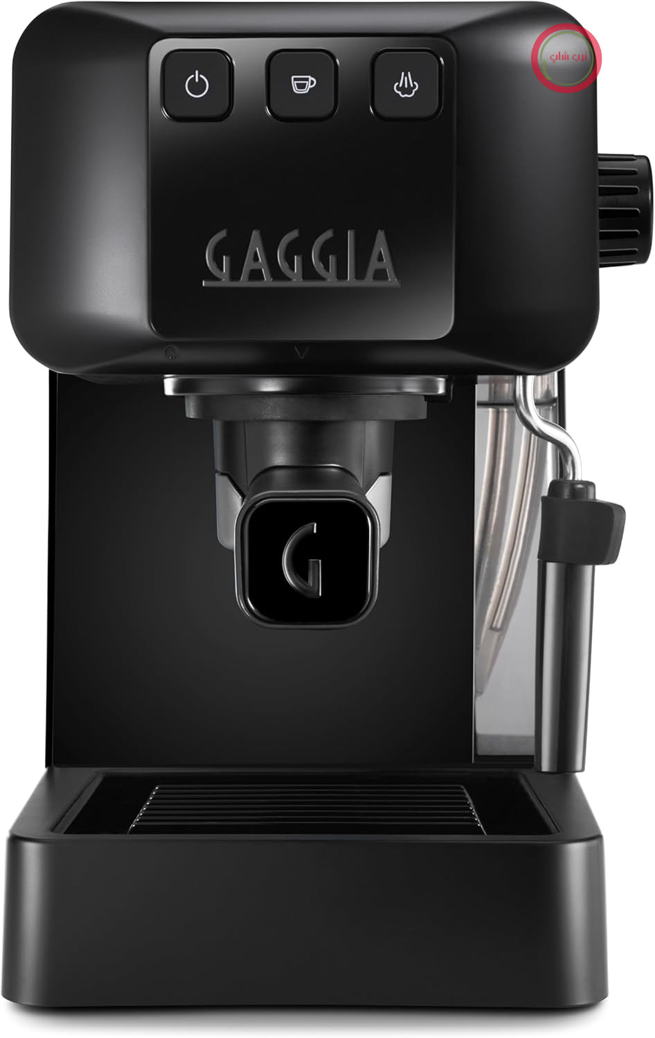 اسپرسوساز دستی مشکی گاگیا ایتالیا Gaggia EG2109 آسیاب شده یا غلاف‌دار، سیستم POD برای اسپرسو خامه‌ای با غلاف، پیش‌دم‌آوری خودکار، ۱۵ بار، مدل جدید ۲۰۲۳، ۱۰۰٪ ساخت ایتالیا