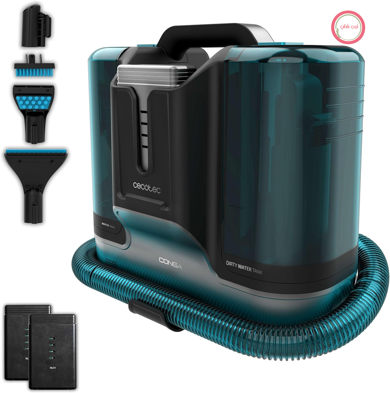 فرش شوی و مبل شوی سکوتک اسپانیا پاک کننده روکش صندلی Cecotec - پاک کننده فرش Conga Carpet & Spot Clean