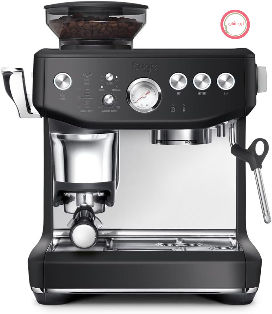 دستگاه قهوه ساز Sage The Barista Express Impress، قهوه ترافل سیاه | با کف ساز دستی و آسیاب یکپارچه، تنظیم هوشمند دوز، ۲۵ حالت آسیاب