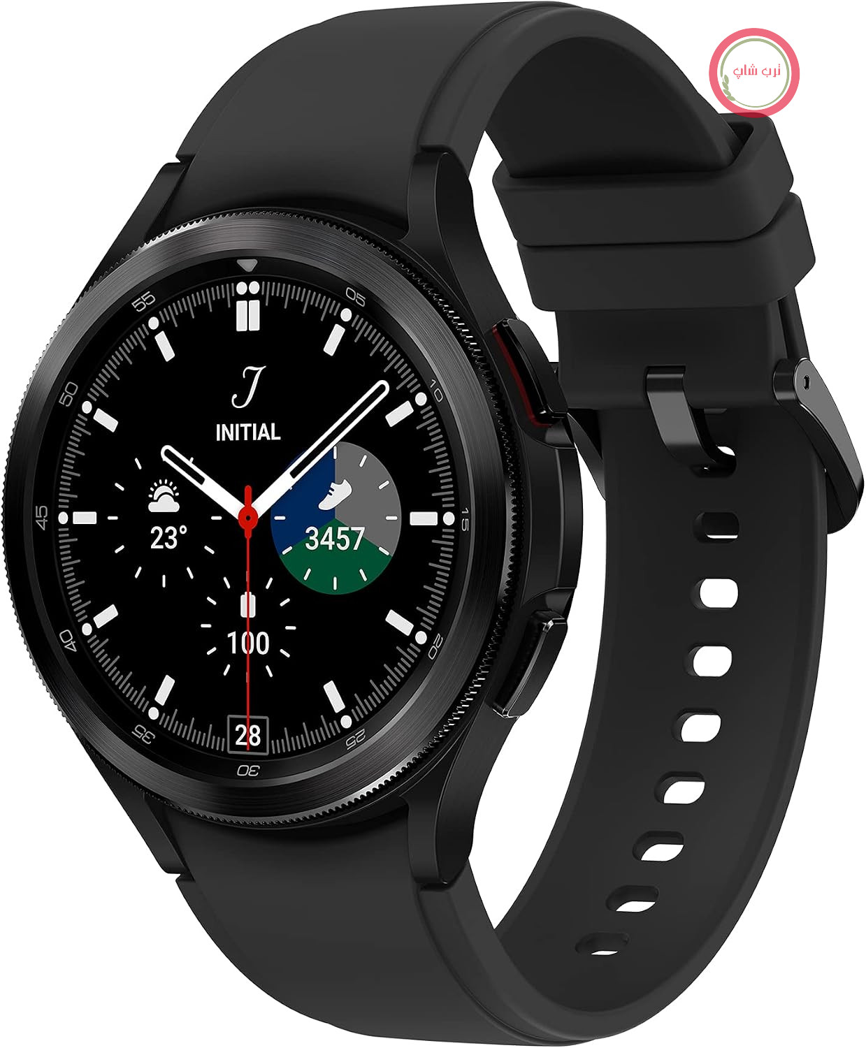سامسونگ گلکسی واچ ۴ کلاسیک، ساعت هوشمند گرد LTE، سیستم عامل Wear OS، قاب چرخان، ساعت تناسب اندام، ردیاب تناسب اندام، ۴۶ میلی‌متر، مشکی شامل ۳۶ ماه گارانتی سازنده [منحصراً در آمازون]
