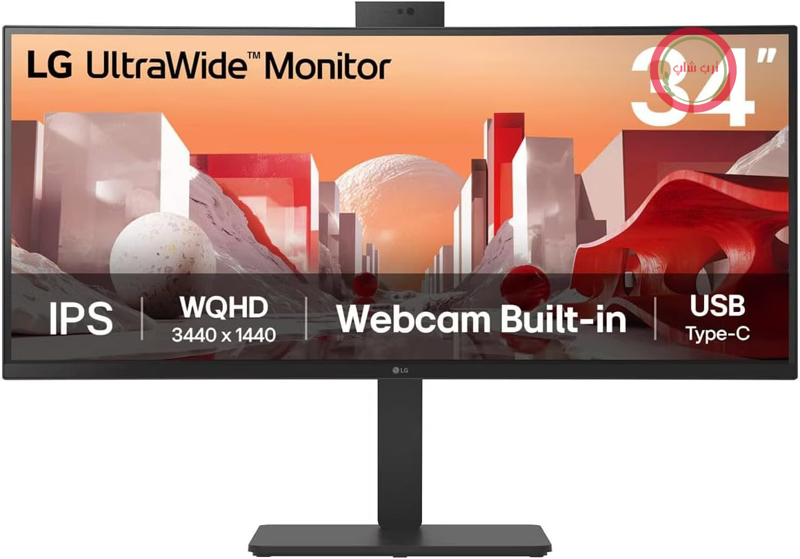 مانیتور ال جی 34BA85QE-B، 86.4 سانتی‌متر [34]، Quad HD LCD Nero (ال جی UltraWide 34BA85QE-B - مانیتور ال‌ای‌دی - منحنی