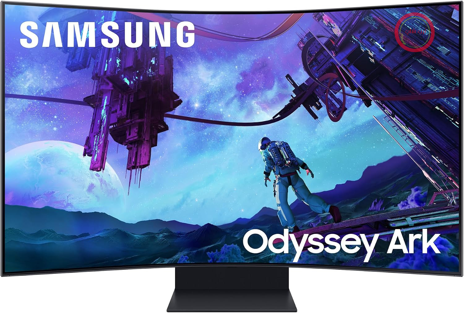 مانیتور گیمینگ منحنی سامسونگ Odyssey Ark G97NC (نسل دوم)، ۵۵ اینچ، پنل Mini-LED VA، وضوح 4K UHD، فناوری AMD FreeSync Premium Pro، زمان پاسخگویی ۱ میلی‌ثانیه، نرخ نوسازی ۱۶۵ هرتز، مشکی، S55CG970N
