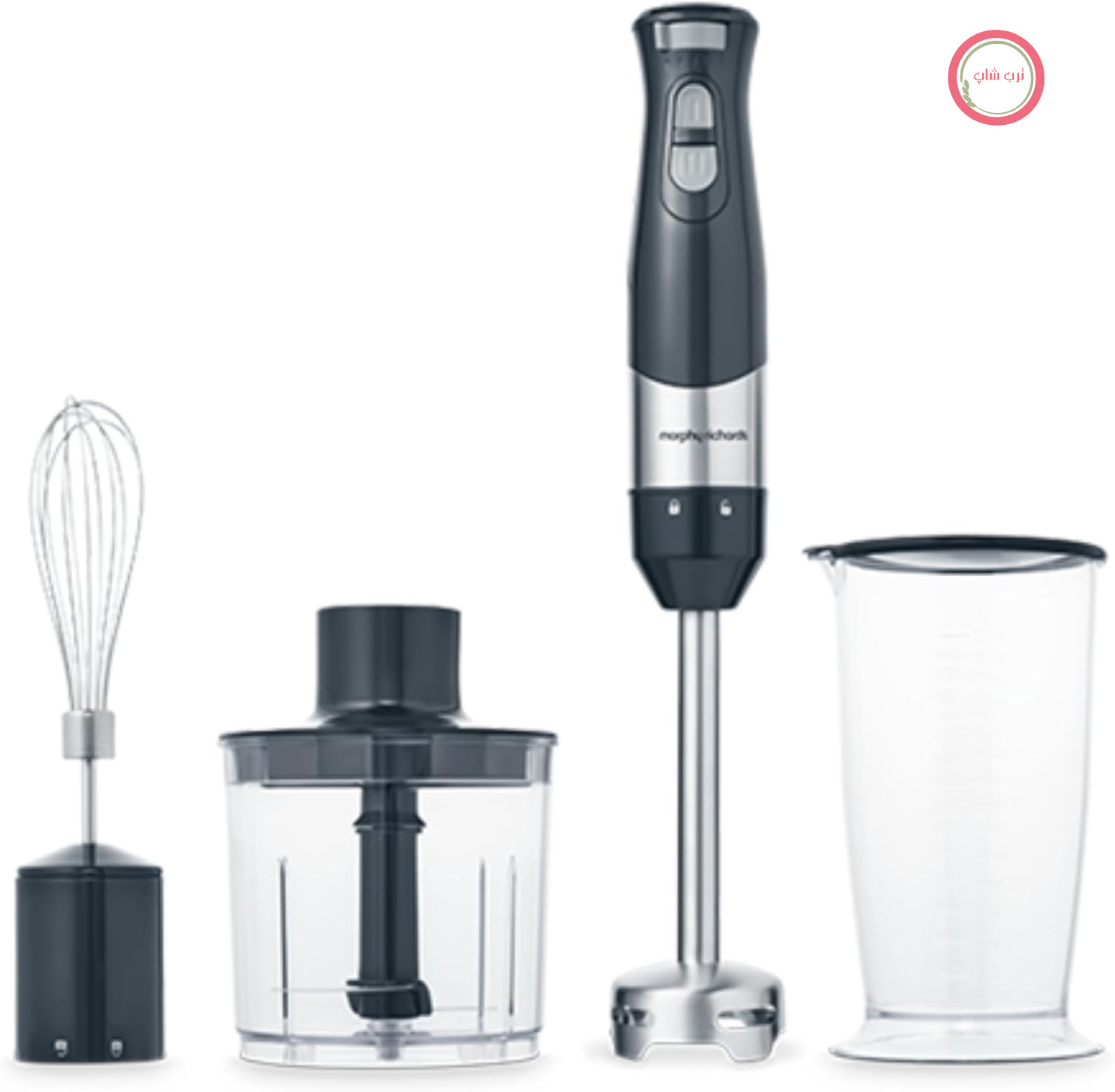 گوشت کوب برقی مورفی ریچاردز انگلستان Morphy Richards مدل 402061 با کنترل کامل، خاکستری