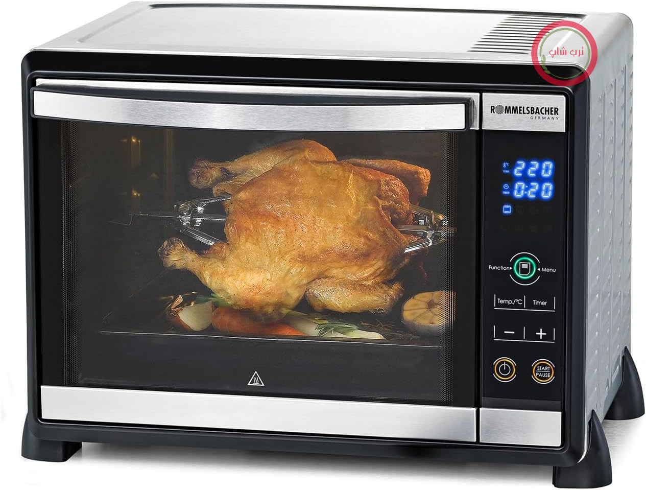 فر برقی گریل روملزباخر آلمان Rommelsbacher مدل BGE 1580/E ظرفیت 30 لیتر