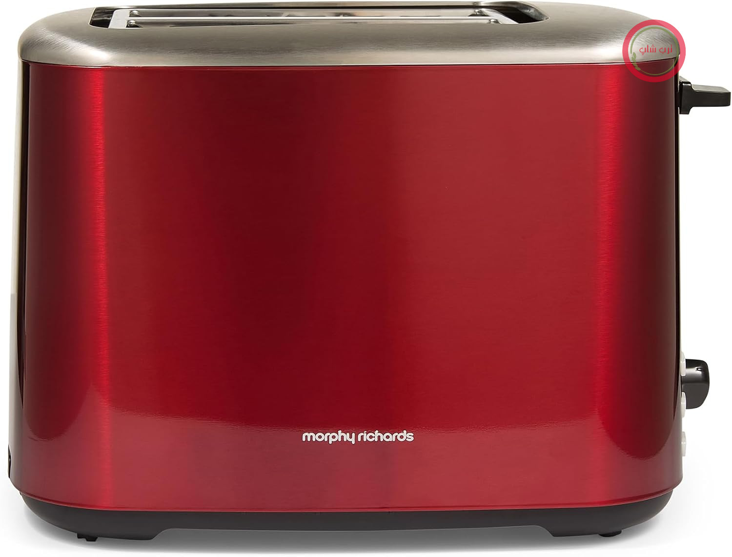 توستر مورفی ریچاردز انگلستان دو تکه Morphy Richards Equip Red 222066 با عملکردهای یخ‌زدایی و گرم کردن مجدد، 2 شیار، استیل ضد زنگ