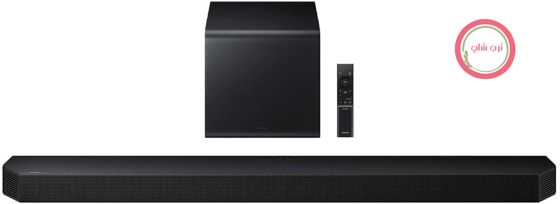 ساندبار سامسونگ HW-Q800F/ZF 2025 - دالبی اتموس بی‌سیم، Q-Symphony، 5.1.2 کاناله، SpaceFit Sound Pro و سازگار با دستیارهای صوتی [نسخه فرانسوی]