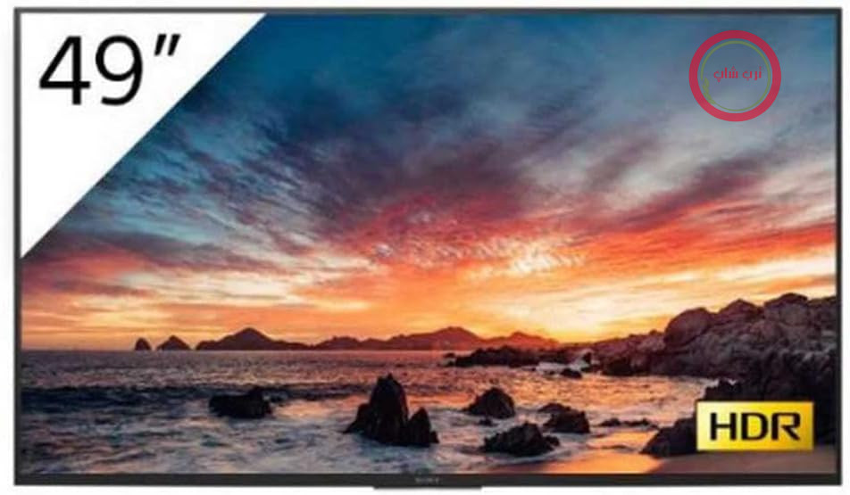 نمایشگر تجاری ۴۹ اینچی سونی FWD-49X81H با کیفیت 4K UHD و تیونر تلویزیون و سیستم عامل اندروید، مشکی