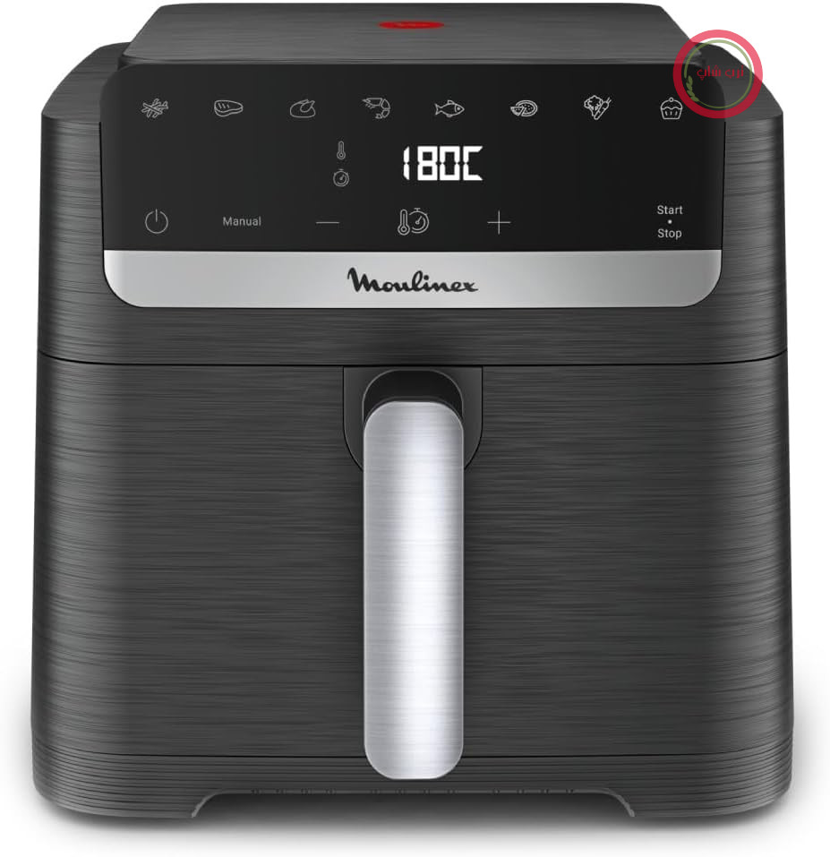 سرخ کن بدون روغن مولینکس فرانسه Moulinex مدل EZ8618F0 – ظرفیت ۷.۵ لیتر، صفحه لمسی