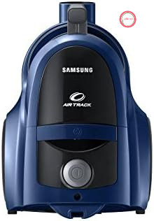 جارو برقی سامسونگ Samsung مدل VCC45W0S3B-XEP - رده مصرف انرژی ۷۰۰ وات: A - آبی - باتری‌دار - فیلتر سیکلون - محفظه - روکش