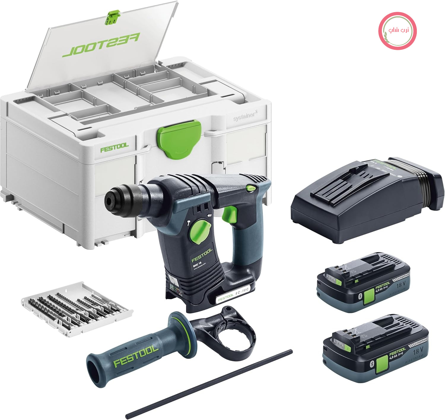 دریل چکشی شارژی فستول آلمان Festool BHC 18 HPC 4.0 I-Plus در مجموعه Systainer