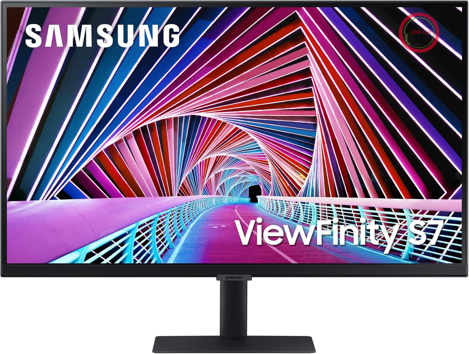 مانیتور UHD سامسونگ S27A704NWU، ۲۷ اینچ، پنل VA، وضوح 4K UHD، زمان پاسخگویی ۵ میلی‌ثانیه، نرخ به‌روزرسانی ۶۰ هرتز، بدون سوسو زدن، حالت محافظ چشم، مشکی