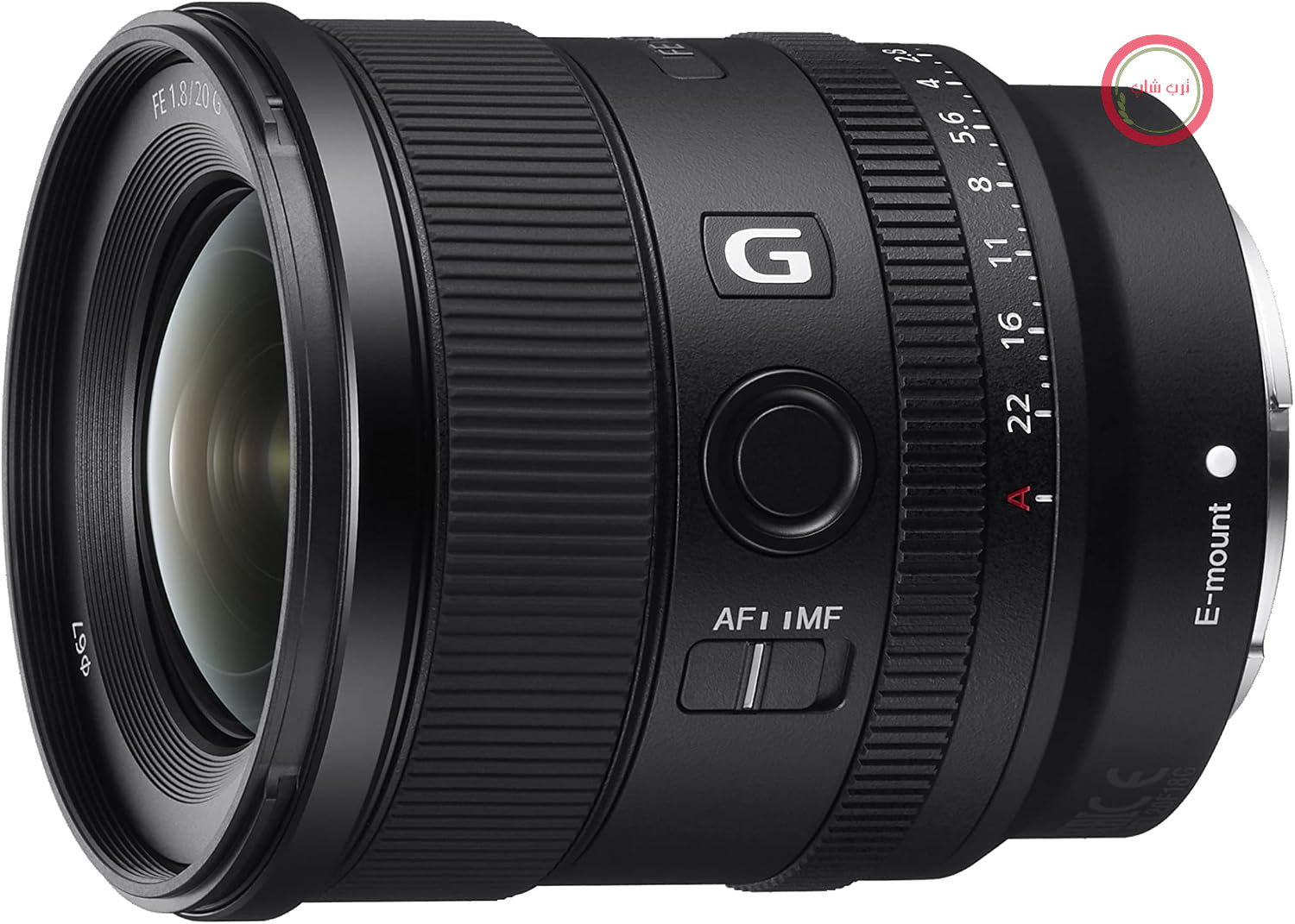 لنز سونی SEL-20F18G فول فریم با مانت E (FE 20mm F1.8، فوق عریض، سبک)، مشکی