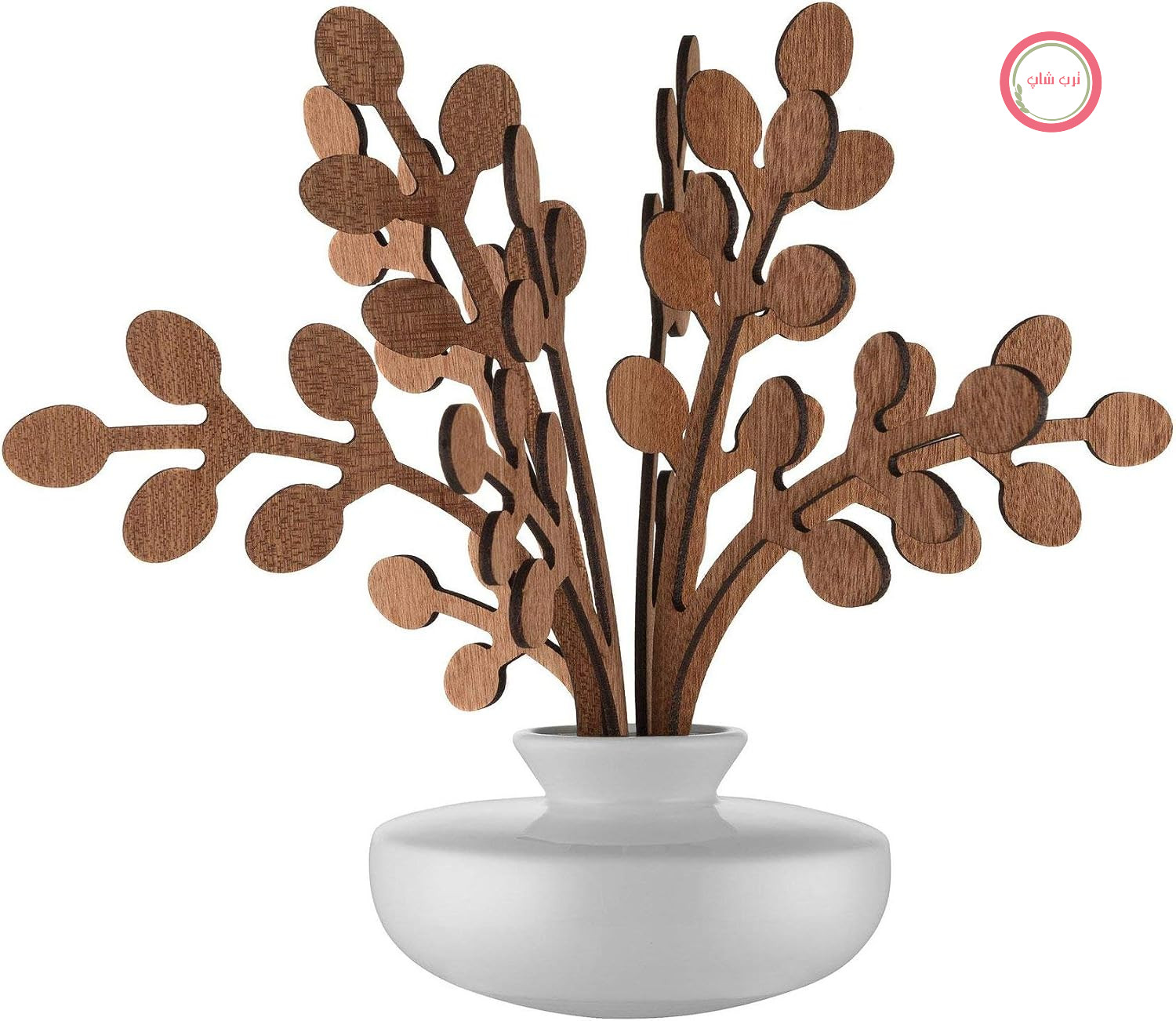 پخش کننده رایحه برگ معطر Alessi MW64 1S W Brrr، چینی، سفید ماهاگونی، تک سایز