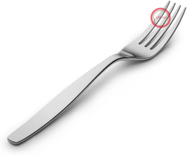 چنگال دسرخوری طرح‌دار السی ایتالیا Alessi Itsumo ANF06/5 از جنس استیل ضد زنگ 18/10، 6 عددی