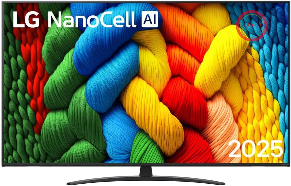 تلویزیون ۶۵ اینچی ال‌جی با هوش مصنوعی NANO81 (2025) و فناوری نانوسل UHD 4K - مدل 65NANO81A6A