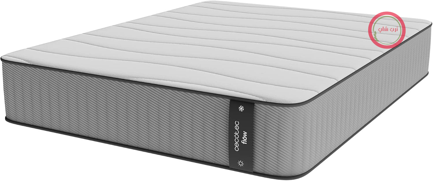 تشک هیبریدی سکوتک اسپانیا Cecotec Flow 6900 Hybrid، دونفره 140×190چندلایه با فنر پاکتی و مموری فوم ویسکوالاستیک، ارتفاع ۲۸سانت