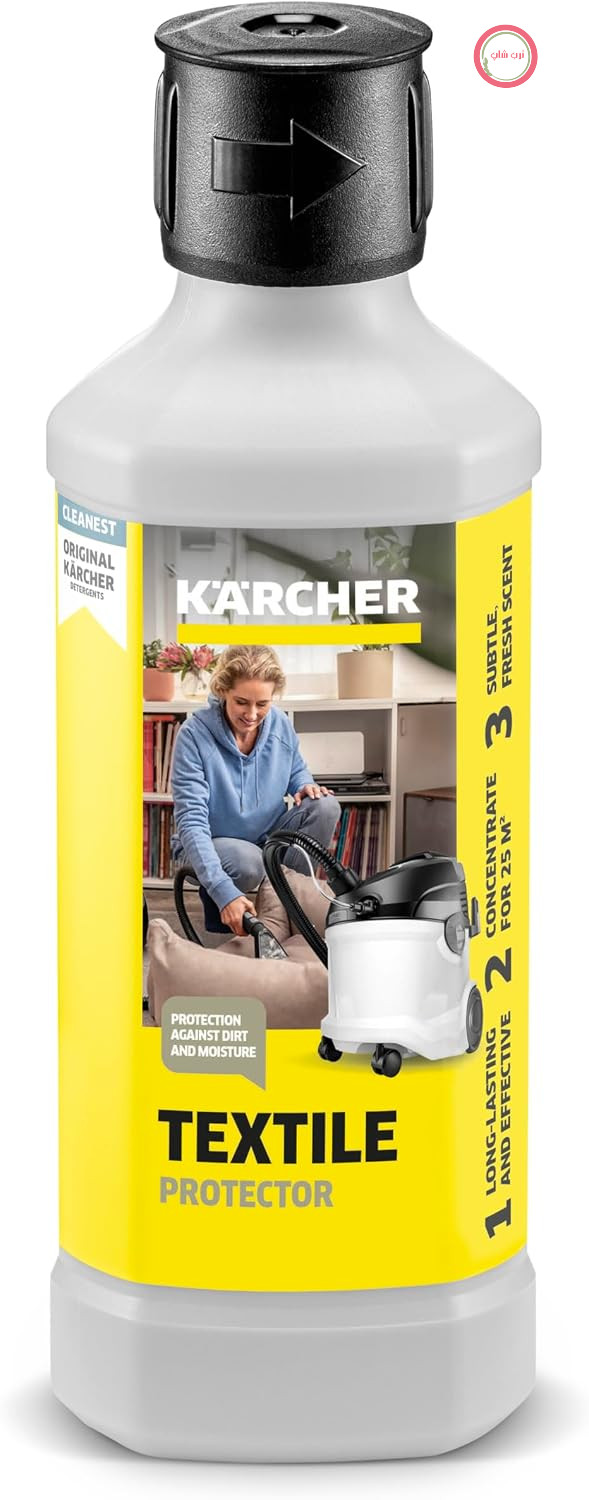 آغشته کننده پارچه Kärcher Care Tex RM 762 (500 میلی لیتر، پوشش محافظ برای فرش، روکش و صندلی ماشین، سازگار با Kärcher SE)