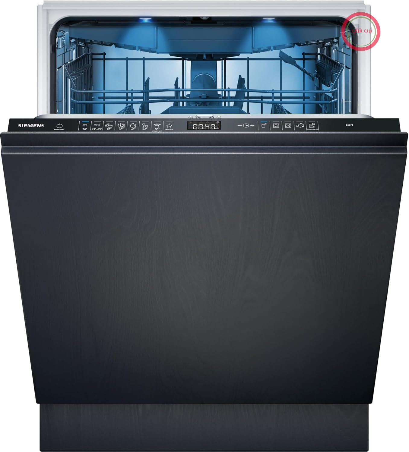 ماشین ظرفشویی زیمنس SX95EX12CE، ماشین ظرفشویی هوشمند iQ500، ماشین ظرفشویی کاملاً یکپارچه، 60 سانتی‌متر، ساخت آلمان، XXL، کشوی کارد و چنگال، فوق‌العاده بی‌صدا، varioSpeed، خشک‌کن خودکار، محفظه شیشه، varioHinge