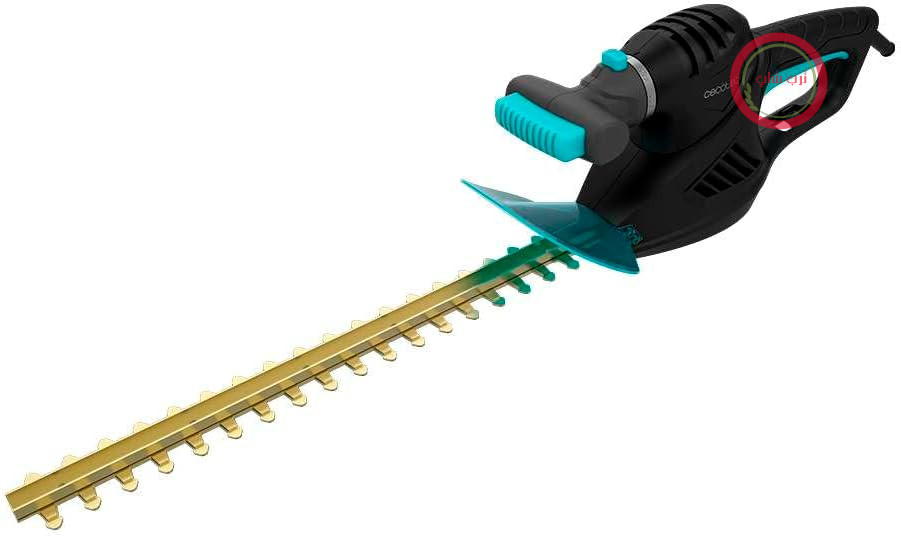 شمشادزن اصلاح پرچین برقی سکوتک اسپانیا Cecotec TitaniumSword 450 با طول برش تا ۴۵ سانتی‌متر، موتور بدون جاروبک