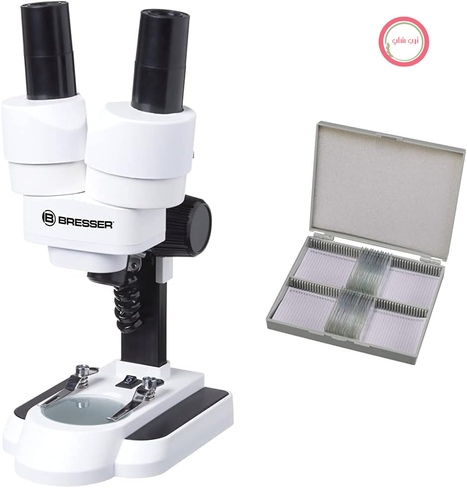 میکروسکوپ استریو آموزشی برسر آلمان Bresser Junior ICD-Pro بزرگنمایی 20 تا 50 برابر