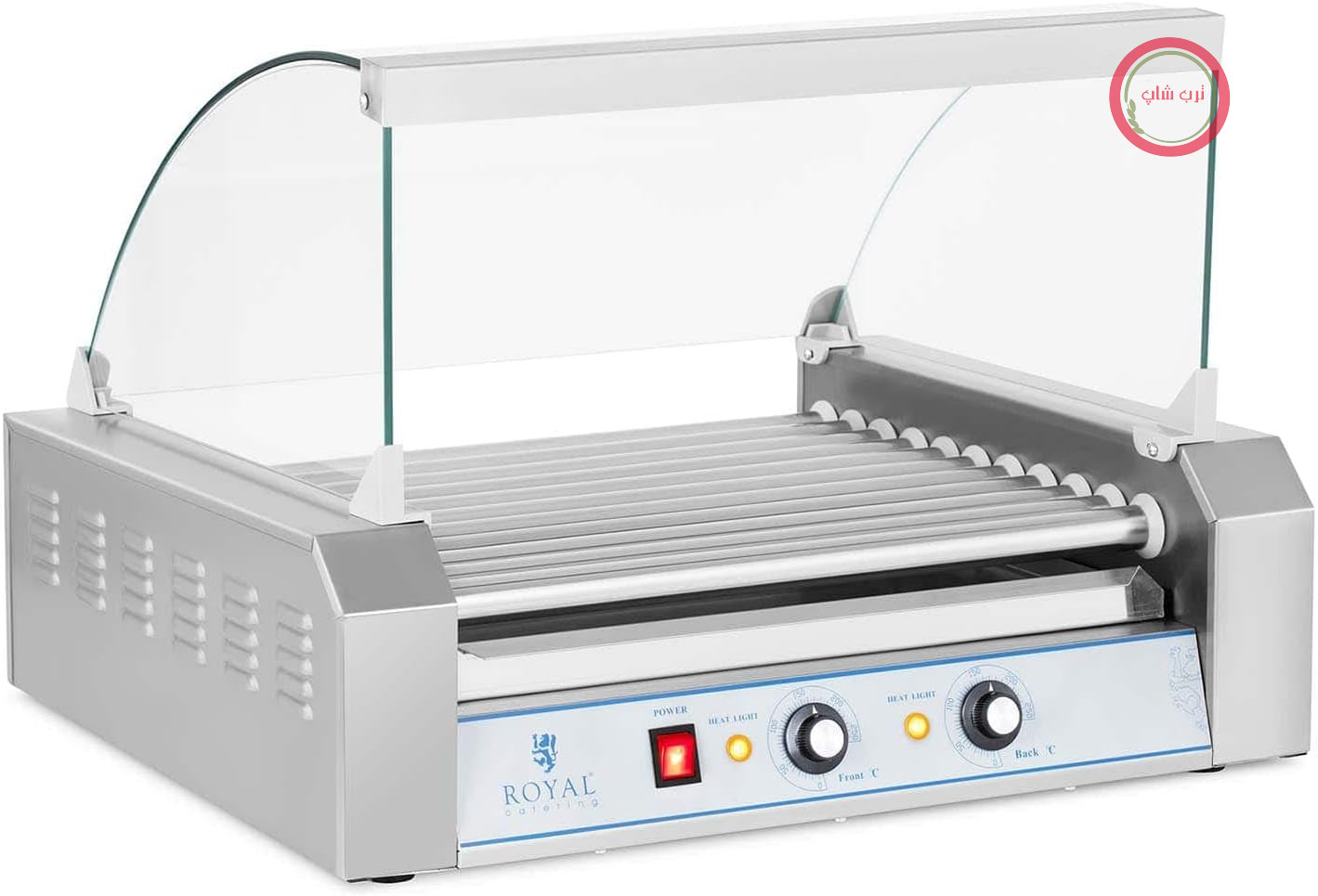 هات‌داگ‌ساز و گریل سوسیس رویال کترینگ آلمان Royal Catering، ۱۱ رول، ظرفیت ۲۰ سوسیس