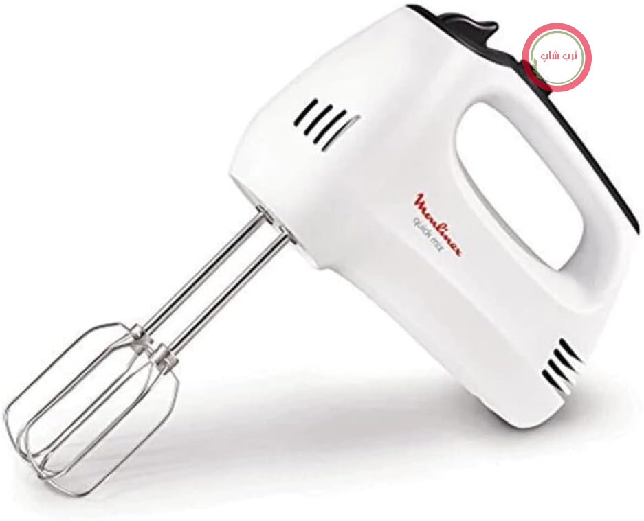 همزن برقی مولینکس فرانسه Moulinex مدل Quick Mix HM3101 – قدرت ۳۰۰ وات، مناسب تهیه خمیر و کرم
