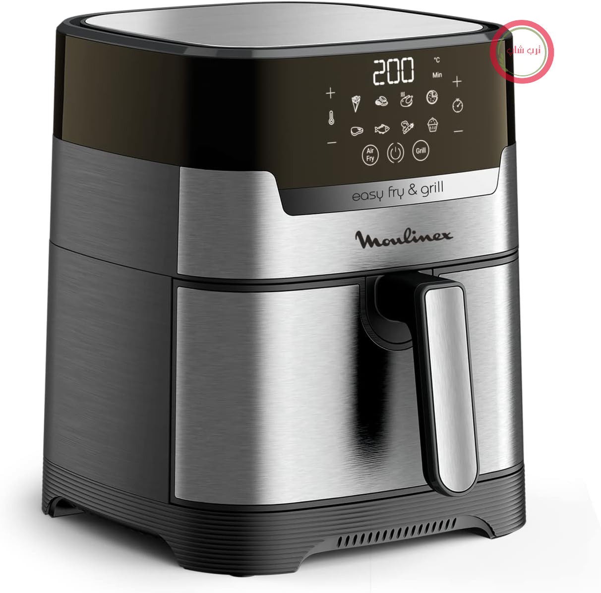 سرخ کن بدون روغن مولینکس فرانسه Moulinex مدل EZ505D – گریل دوکاره، صفحه لمسی، ۸ برنامه پخت