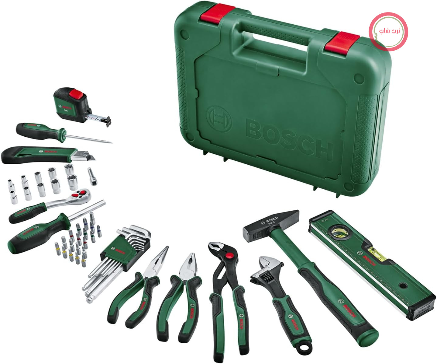 مجموعه ابزار دستی ۵۲ تکه Bosch Advanced (مجموعه‌ای با ابزارهای باکیفیت برای علاقه‌مندان