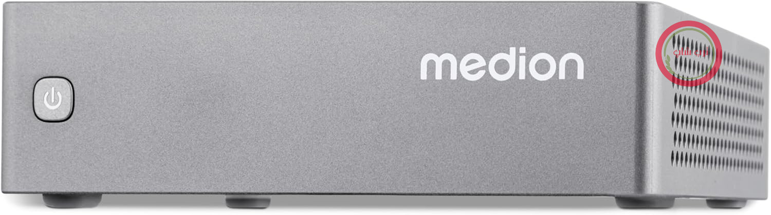 مینی کامپیوتر MEDION S06 (پردازنده Intel Core i3-1315U، رم 8 گیگابایتی DDR4، حافظه SSD با ظرفیت 512 گیگابایت، LAN، WLAN، VESA، HDMI، DP، سیستم عامل ohne)
