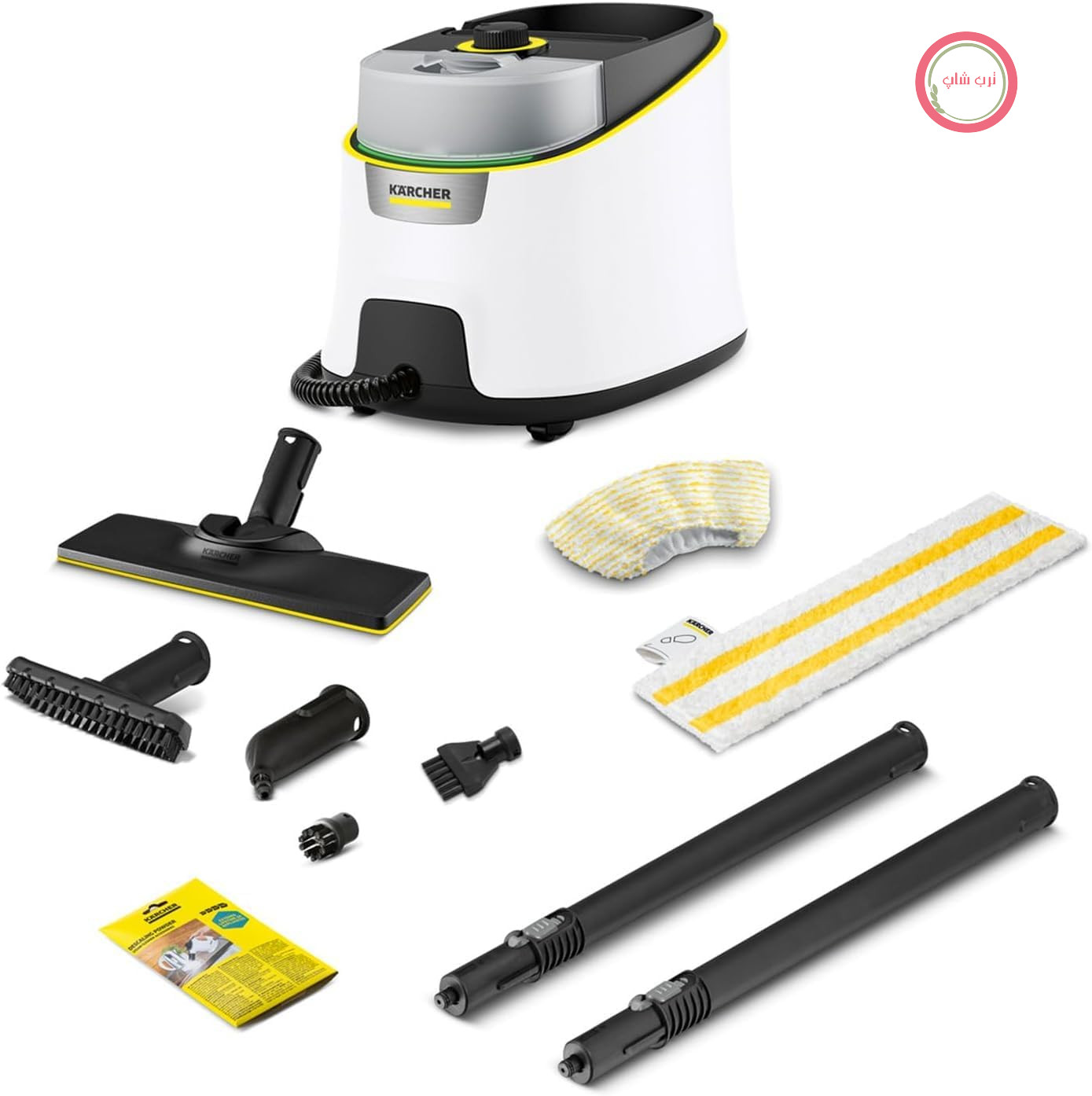 بخارشوی کرشر آلمان Kärcher SC 4 Deluxe، فشار 4 بار، گرم‌شدن 3 دقیقه‌ای