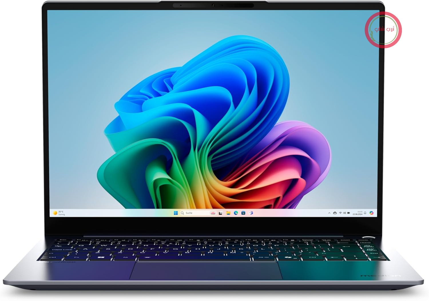 لپ‌تاپ ۱۴ اینچ مدیون آلمان MEDION SPRCHRGD 14 S1 Elite با صفحه 2.8K و Snapdragon X Elite