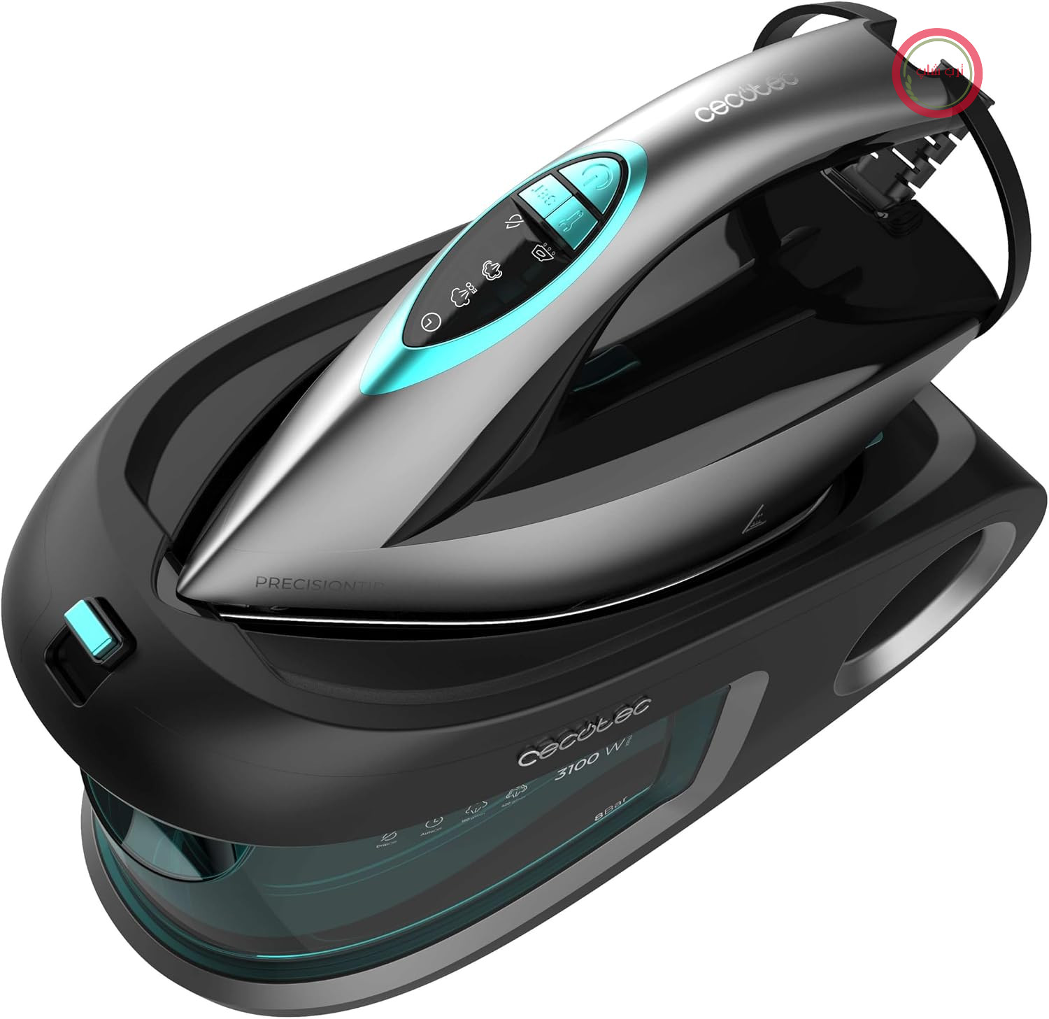 اتو بخار مخزن دار سکوتک اسپانیا Cecotec IronHero 3200 Station Essential توان 3200 وات، فشار 8 بار، بخاردهی مداوم