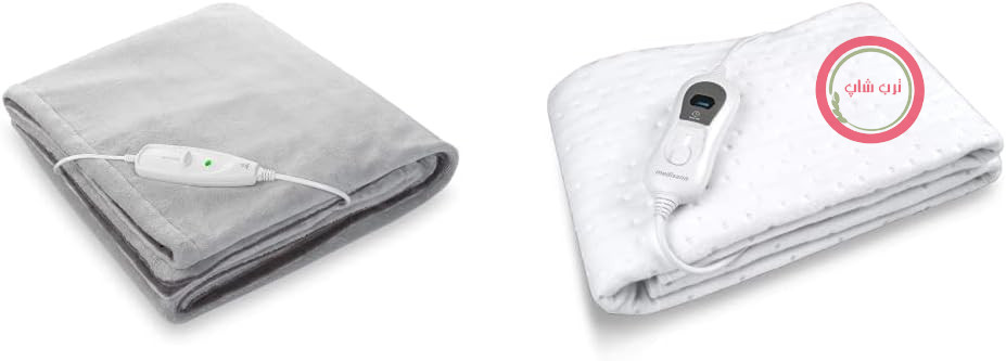 پتو برقی گرم‌شونده مدیسانا آلمان مدلmedisana HB 675 XXL، قابل شستشو، 200 × 150 سانتی‌متر، خاکستری/خاکستری تیره و پتوی زیرگرم‌شونده مدل HU 665، 150 × 80 سانتی‌متر، خاموش شدن خودکار، محافظت در برابر گرمای بیش از حد، 3 حالت تنظیم دما، قابل شستشو