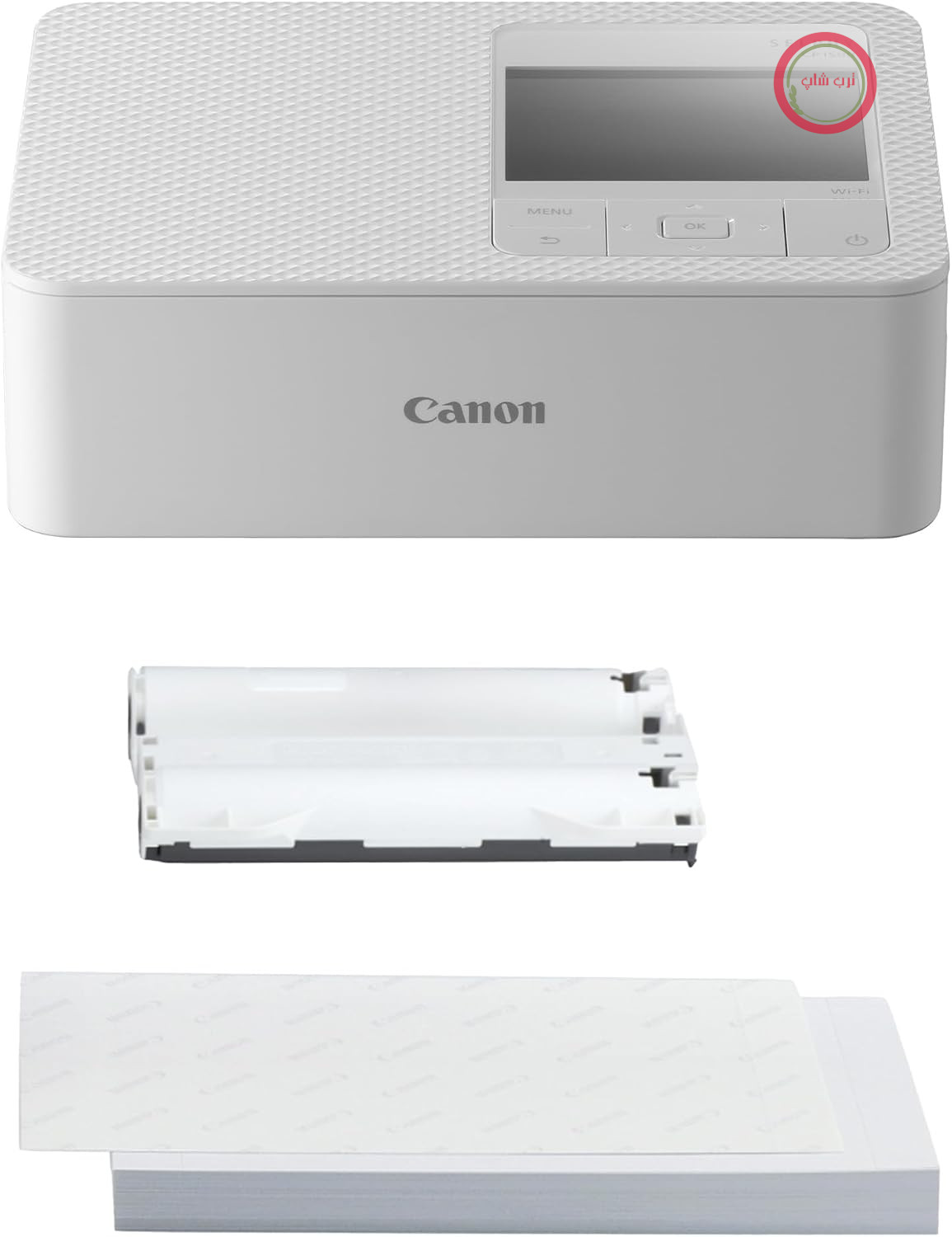 پرینتر عکس کوچک کانن ژاپن Canon SELPHY CP1500، چاپ از گوشی، اتصال بی‌سیم و کاغذ