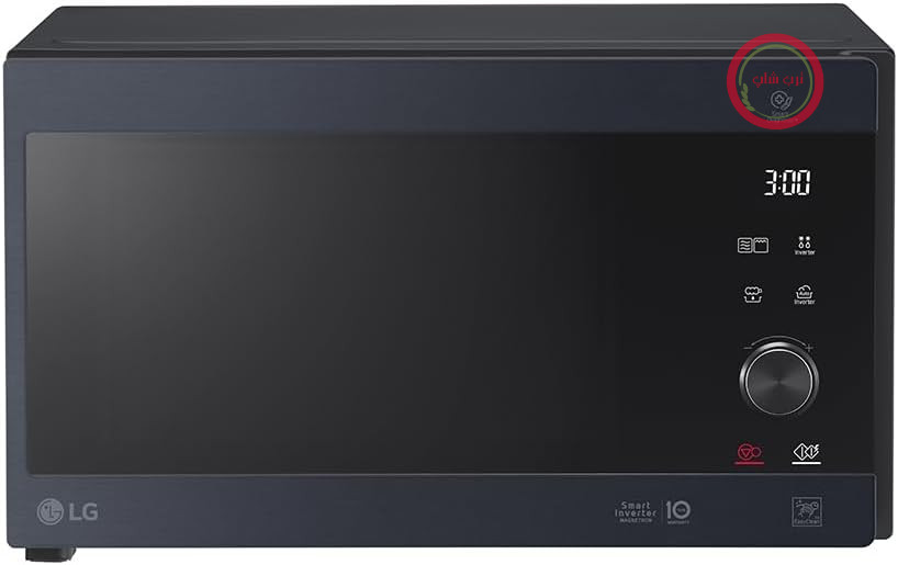 مایکروویو ال‌جی مدل MH6565CPB با گریل (25 لیتر، 1000 وات) با اینورتر هوشمند، گریل کوارتز