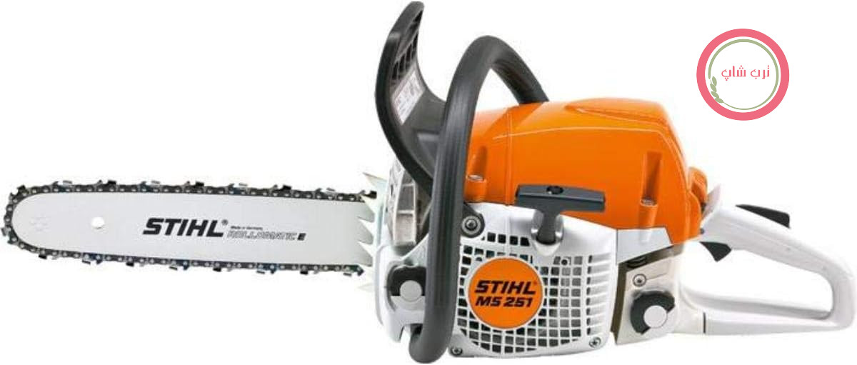 اره برقی Stihl MS 251، ۴۵.۶ سی سی، ۲.۲ کیلووات / ۳.۰ اسب بخار، ۴.۸ کیلوگرم، شفت ۴۵ سانتی متری