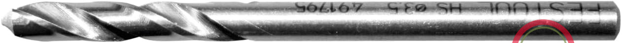 مته جایگزین فستول EB-BSTA D 3.5/5x | مته مارپیچ HSS، قطر ساقه 5 میلی‌متر، قطعه یدکی اصلی فستول، شماره قطعه: 494445