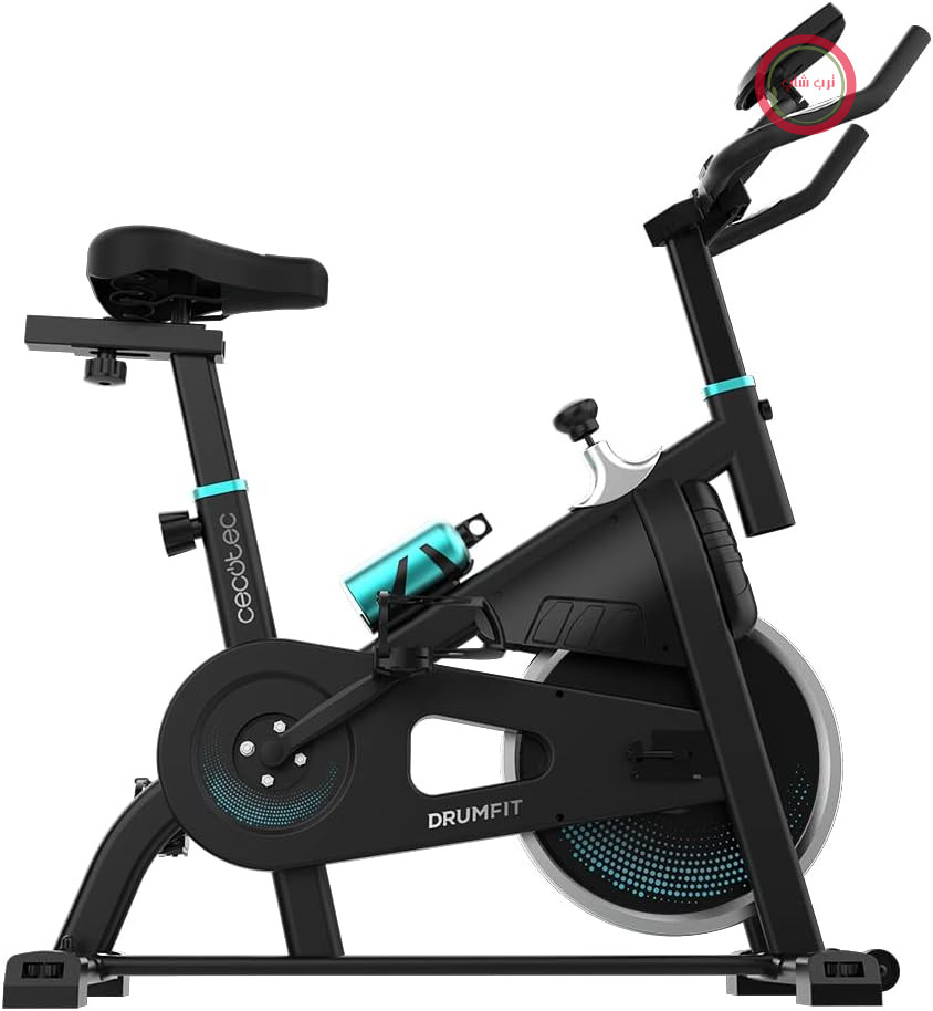 دوچرخه ثابت سکوتک اسپانیا Cecotec DrumFit Teseo 07096 با فلایویل ۱۰کیلوگرمی و با مقاومت دستی