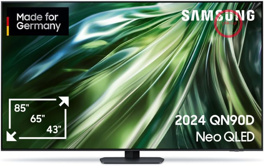 تلویزیون ۹۸ اینچی سامسونگ Neo QLED 4K QN90D، پردازنده هوش مصنوعی نسل دوم Neural Quantum 4K، تلویزیون مینی LED، ارتقاء کیفیت تصویر با هوش مصنوعی، تلویزیون هوشمند، Dolby Atmos، هاب بازی، مدل آلمانی GQ98QN90DATXZG