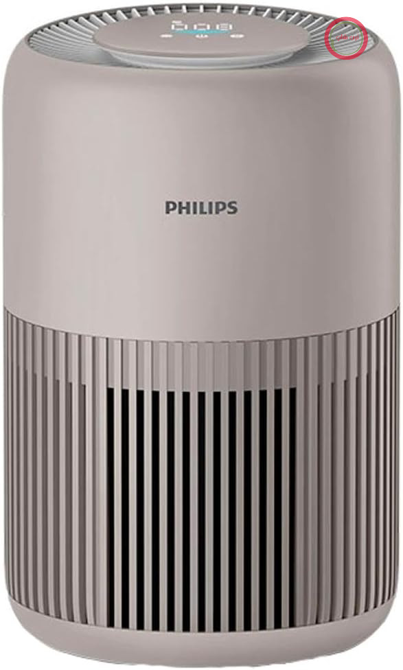دستگاه تصفیه هوا فیلیپس سری AC0921/14 PureProtect Mini 900 بژ (21 وات، اندازه اتاق: 65 متر مربع، فیلتر HEPA، پیش فیلتر)