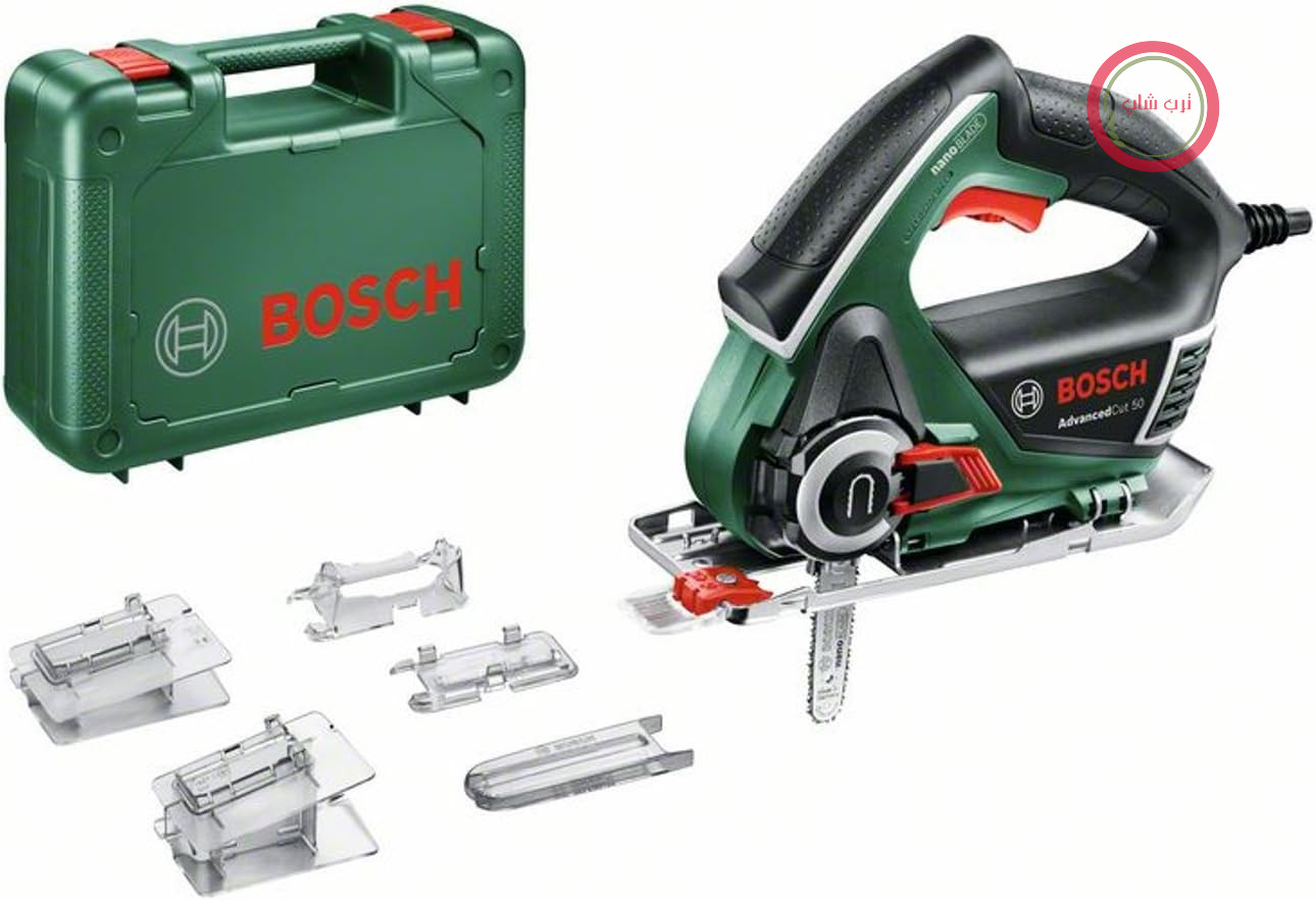 اره عمودبر نانو تیغه شارژی بوش آلمان Bosch مدل AdvancedCut 50 (500 وات، فناوری نانوتیغه، در صورت موجود بودن)